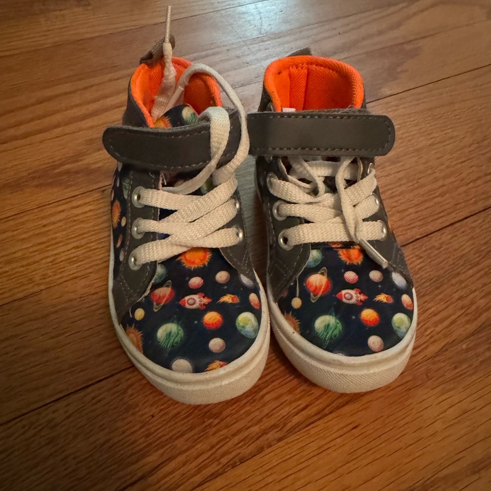 Kids Space Themed Hightops